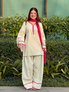 Gosriki Women Kurti Salwar Dupatta Set