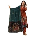 GoSriKi Women Viscose Blend Printed Straight Kurta