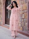 Gosriki Women Viscose Rayon Kurti Pant Set
