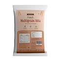 GOSWASTHYA Multigrain Flour |7 Whole Grains|Ragi Jowar, Bajra Channa Sattu Soya And Magic Of Flax Seeds | Soft Roti | High Fiber| Support Weight Management 5kg