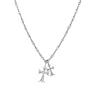 Gothic Jewellery Cross Chain for Men Double