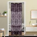 Gothic Stall Shower Curtain with Valance. SH Purple 36