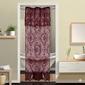 Gothic Stall Shower Curtain with Valance. SH Burgundy 36