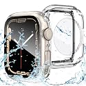 Goton Water-Resistant 44mm Case with Glass for Apple Watch SE Series 6/5/4