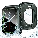Goton Water-Resistant 45mm Case with Glass for Apple Watch Series 9/8/7
