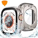 Goton Water-Resistant 49mm Case with Glass for Apple Watch Ultra 3/2/1