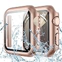 Goton IP67 Waterproof Case with Glass for Apple Watch 45mm Series 9/8/7