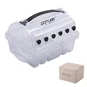 Goture Fishing Line Storage Box 1/2/4Pcs, 6(2 Large + 4 Standard) Slots