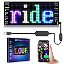 GOTUS LED Light Signs for Car,Programmable Flexible LED Sign,Bluetooth APP Control,Custom Text, Patterns, Animations