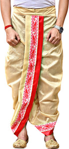 gouri collections ready to wear dhoti pant with velvet motif embellished men dhoti