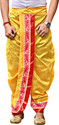 GOURI COLLECTIONS Ready to Wear DHOTI PANT with VELVET BORDER Embellished Men Dhoti