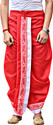 GOURI COLLECTIONS Ready to Wear DHOTI PANT with VELVET MOTIF Embellished Men Dhoti