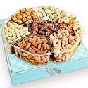 Gourmet Mixed Nuts Gift Basket | Platter Includes 7 Assortments of Delicious Premium Nuts, Ideal for, Corporate Gifts & Special Occasions