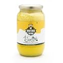 Gouveda A2 Pure Ghee - 1 Litre Glass Bottle | 100% Gir Cow Ghee | Vedic Traditional Hand Churned Bilona Method | Grassfed | Natural Immunity Booster | Cultured, Premium Ghee