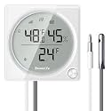GoveeLife 2.0 Refrigerator Thermometer Dual Probes with LCD, 1-Pack
