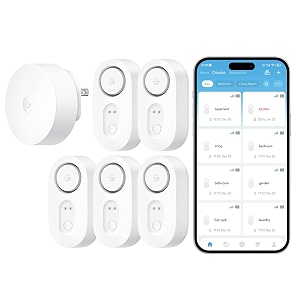 GoveeLife Upgraded Smart Water Leak Detector 1s