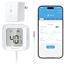 GoveeLife WiFi Refrigerator Thermometer 1-Pack with Gateway & LCD Display