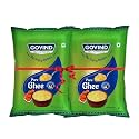 Govind Pure Cow Ghee,India Ka Original Super Food Rich Texture No Artificial Coloring, Ideal for Healthy Cooking &amp; Digestion, 1Liter Pouch (Pack of 2)