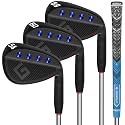 Gowolf Premium Forged Full Face Golf Wedges 50/52/54/56/58/60/69 Degree Individual or Set for Men, Right Hand Gap Wedge Sand Wedge Lob Wedge, Golf Clubs CNC Milled Face for More Spin - Great Golf Gift