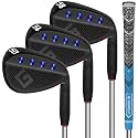 Gowolf Premium Forged Full Face Golf Wedges 50/52/54/56/58/60/69 Degree Individual or Set for Men, Right Hand Gap Wedge Sand Wedge Lob Wedge, Golf Clubs CNC Milled Face for More Spin - Great Golf Gift