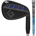 Gowolf Premium Forged Full Face Golf Wedges 50/52/54/56/58/60/69 Degree Individual or Set for Men, Right Hand Gap Wedge Sand Wedge Lob Wedge, Golf Clubs CNC Milled Face for More Spin - Great Golf Gift