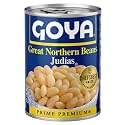 Goya Great Northern Beans, High in Fiber, Pantry Staple, 15.5 oz, Pack of 2