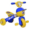 Goyal's Baby Tricycle with Music &amp; Lights (Mr. Rambo, Blue)