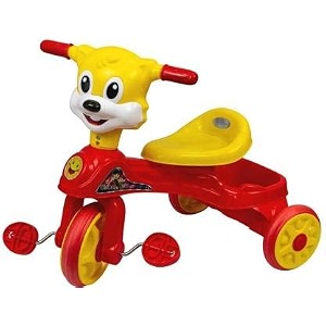 goyal39s chikoo design baby tricycle with music amp lights red