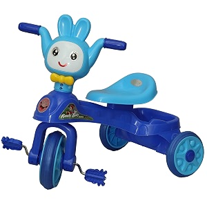 goyal39s kandy baby tricycle ride on with music amp lights blue
