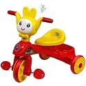 Goyal's Kandy Baby Tricycle Ride-On with Music &amp; Lights (Red)