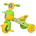 Goyal's Mr. Rambo Ride On Tricycle Foldable Rider with Music &amp; Lights 2-5 Years Green