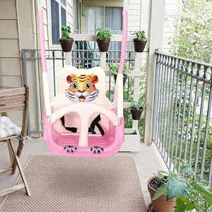 goyal39s baby swing with 4 stages multiple age settings 9 months - 6 years - pink
