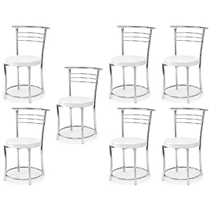goyal steel amp furniture chairs for dining table steel chair dining chair with comfortable cushion 7 grey standard