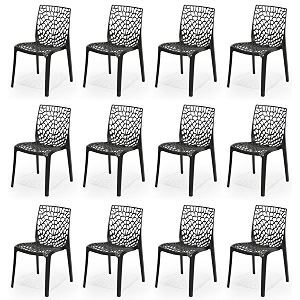 goyal steel amp furniture plastic web chair outdoor without arm chair jali gloss finish standard chair for home reception study office plastic chair 12 black standard