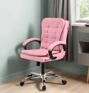 goyalson comfortable swivel office chair adjustable height  breathable mesh leatherette office adjustable arm chair