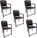 GOYALSON comfortable visitor chair for home office chair & computer/ student study chair Metal Dining Chair