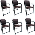 GOYALSON comfortable visitor chair for home office chair & computer/ student study chair Metal Dining Chair