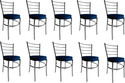 GOYALSON Dining chair for home office restaurants hotels Metal Dining Chair