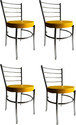 GOYALSON Metal Dining Chair