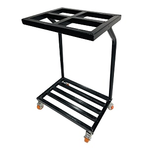 goyalson office home inverter battery ups trolley stand heavy duty topless trolley heavy wheel single inverter battery