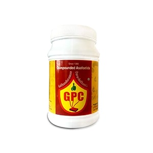 gpc compounded asafoetida crystals 250g  pack of 2  small hing crystals