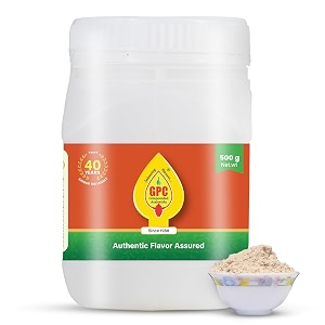 gpc compounded hing powder 500g  superfine strong asafoetida blend
