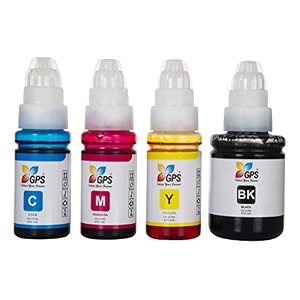 gps colour your dreams 790 ink high-yield refill for canon pixma g series printers  compatible with g1000 g2000 g3000 series  cyan magenta yellow black combo pack 70ml cmy bk 135ml