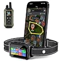 GPS Wireless Dog Collar Fence System - No Monthly Fee App Control, Custom Polygon Boundary & Remote Training, Free Phone Tracker for Up to 5 Pets, Virtual Electric Fence for Dogs