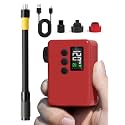 GPUTEK Mini Bike Pump Electric for Presta and Schrader Valves Bicycle Tire
