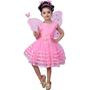 GR Fashion Girls Festive Designer Dress