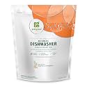 Grab Green Automatic Dishwashing Detergent Pods, 60 Count, Tangerine Lemongrass Scent, Plant and Mineral Based, Superior Cleaning, Powerful Grease Removal, Brilliant Shine