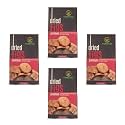 GRABPURE 100% Pure Dried Figs/Royal Afghani Anjeer Dry Fruits- 250 Grams (Pack of 4)