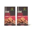 GRABPURE 100% Pure Dried Figs/Royal Afghani Anjeer Dry Fruits- 250 Grams each (Pack of 2)| anjeer 500g