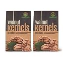 GRABPURE Pure and Natural chilean walnut Kernals | High In Anti-Oxidants | Akhrot Dry Fruits- 500 Grams (250g * Pack of 2)